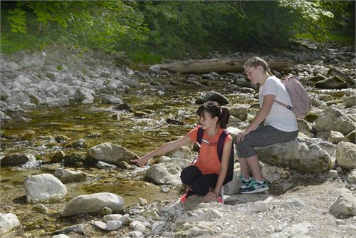 Für die ganze Familie - Naturerlebnis Glasenbachklamm