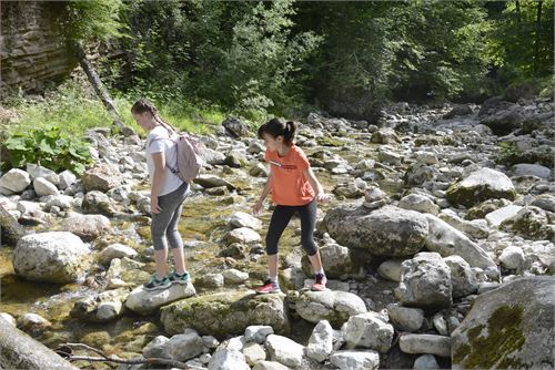 Spaß für Kinder - Naturerlebnis Glasenbachklamm