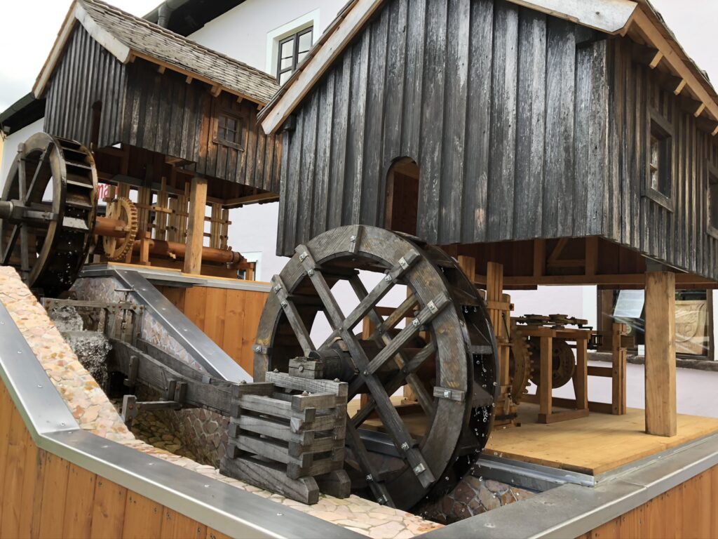 Historische Pulverstampfe und Mühle im Museum Zum Pulvermacher